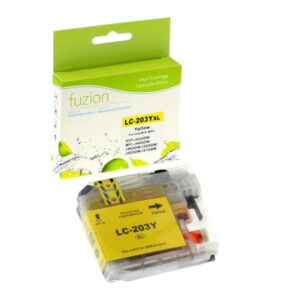 High quality compatible brother lc203 yellow ink cartridge in Canada
