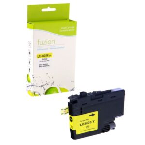 High quality compatible brother lc3035y yellow ultra high yield ink tank in Canada