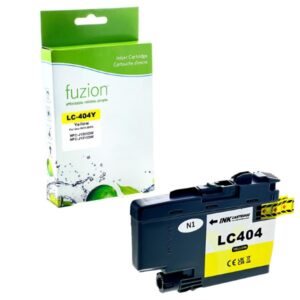 High quality compatible brother lc404ys yellow ink cartridge in Canada