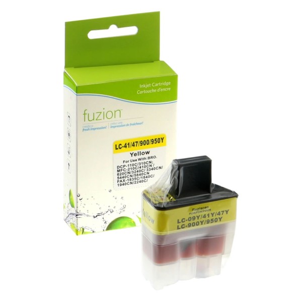 High quality compatible brother lc41 yellow ink cartridge in Canada