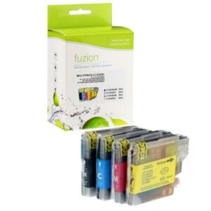 High quality compatible brother lc65 cyan black magenta yellow ink cartridge set in Canada