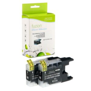 High quality compatible brother lc752pks black high yield ink cartridge 2packs in Canada