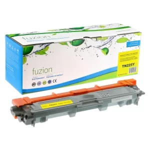 High quality compatible brother tn225y yellow high yield toner in Canada