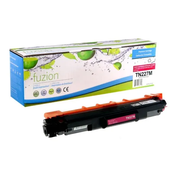 High quality compatible brother tn227m magenta high yield toner in Canada