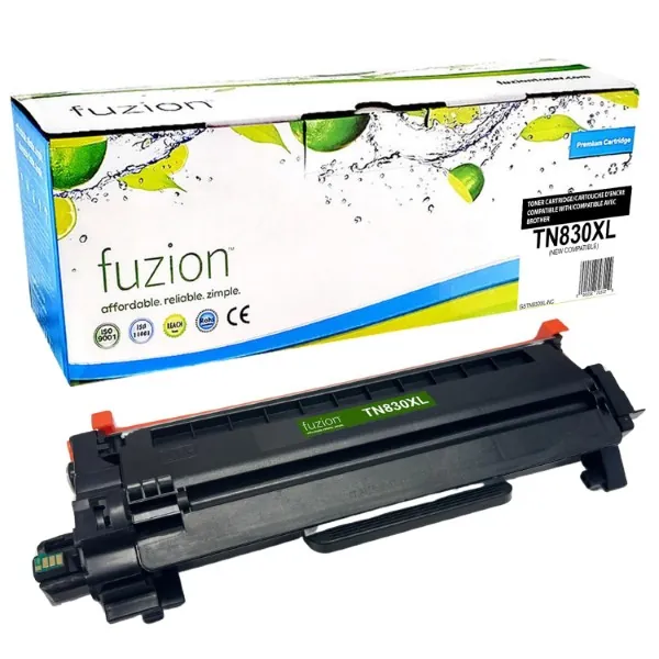 High quality compatible brother tn830xl black high yield toner in Canada