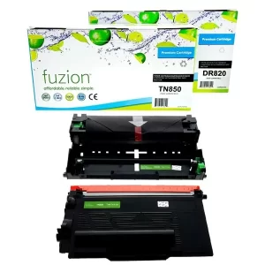 High quality compatible brother tn850 dr820 black toner drum combo in Canada