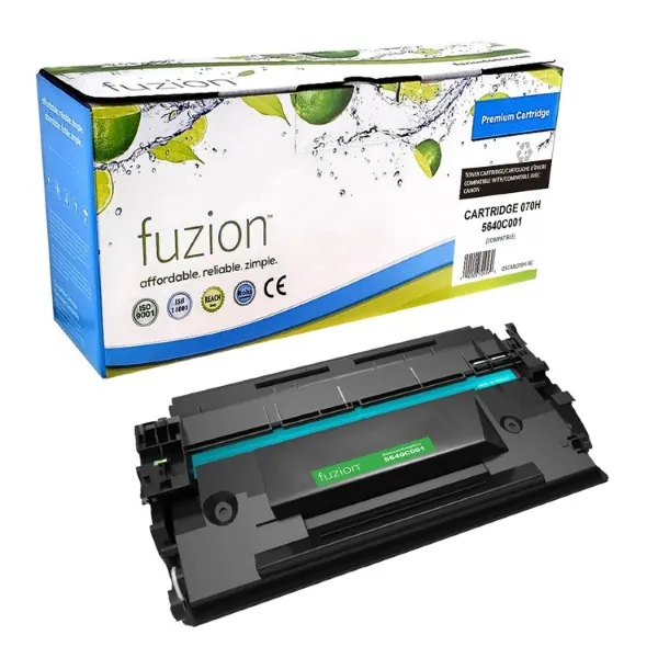 High quality compatible canon 5640c001 070h black high yield toner in Canada
