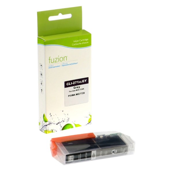 High quality compatible canon cli 271xl grey high yield ink cartridge in Canada