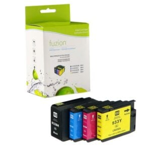 High quality compatible hp 932xl black cyan magenta yellow high yield ink cartridge set in Canada