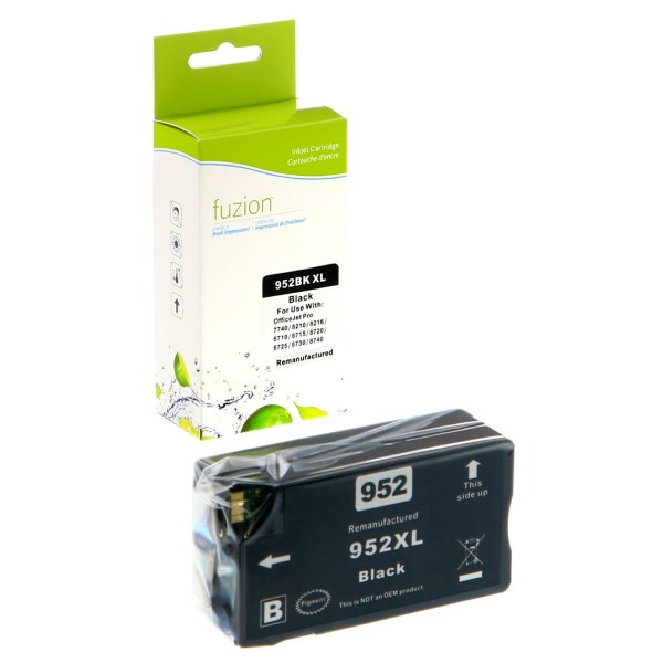 High quality compatible hp 952xl 956xl black high yield ink cartridge in Canada