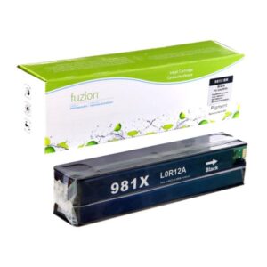 High quality compatible hp 981x l0r12a black high yield ink cartridge in Canada