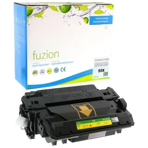 High quality compatible hp ce255x 55x black high yield toner in Canada