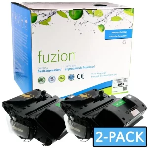 High quality compatible hp ce390xd 90x black toner 2packs in Canada
