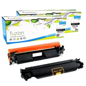 High quality compatible hp cf217a 17a cf219a 19a black toner drum combo in Canada