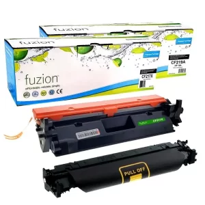 High quality compatible hp cf217x 17x cf129a 19a black toner drum combo in Canada