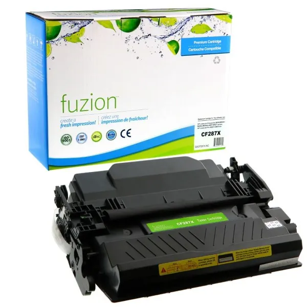 High quality compatible hp cf287x 87x black high yield toner in Canada