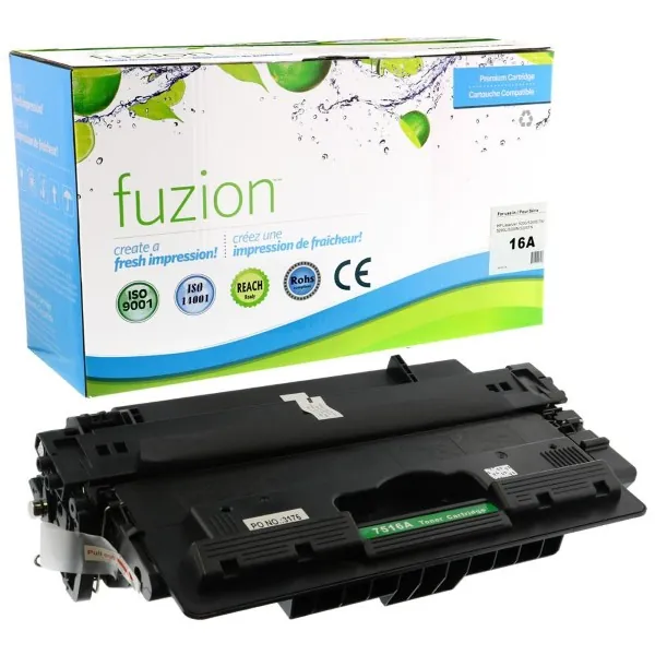 High quality compatible hp q7516a 16a black toner in Canada