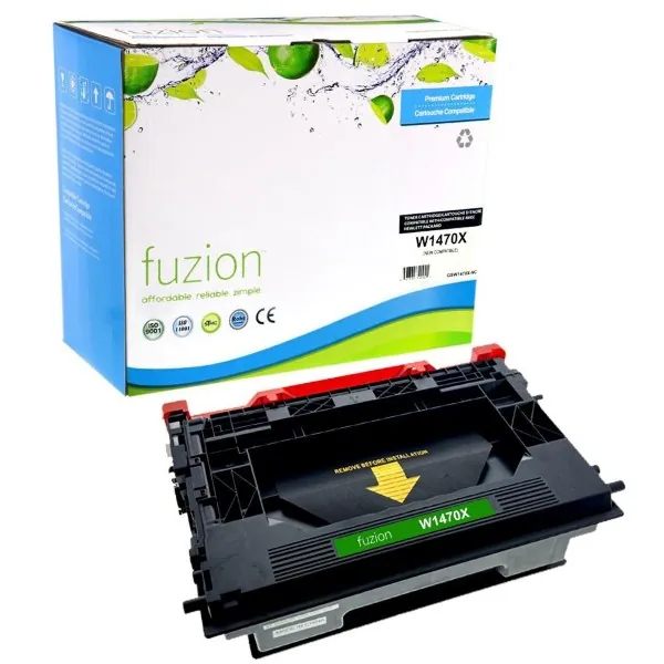 High quality compatible hp w1470x 147x black high yield toner in Canada