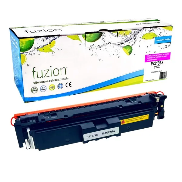 High quality compatible hp w2103x 210x magenta high yield toner in Canada
