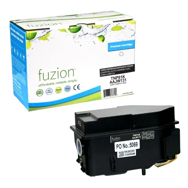 High quality compatible konica minolta tnp81k black toner in Canada
