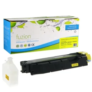 High quality compatible kyocera tk 5142y yellow toner in Canada