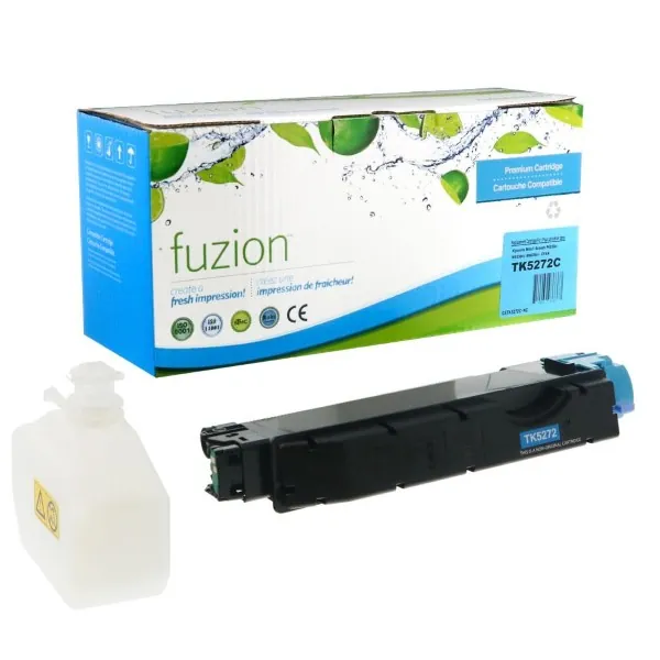 High quality compatible kyocera tk 5272c cyan toner in Canada