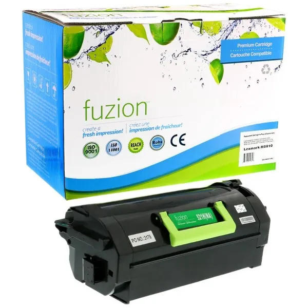 High quality compatible lexmark 52d1h00 black toner in Canada