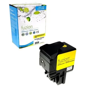 High quality compatible lexmark 80c1hy0 yellow high yield toner in Canada