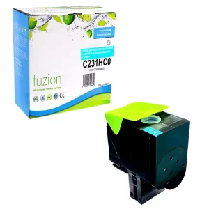 High quality compatible lexmark c231hc0 cyan high yield toner in Canada