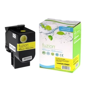 High quality compatible lexmark c540h1yg yellow high yield toner in Canada