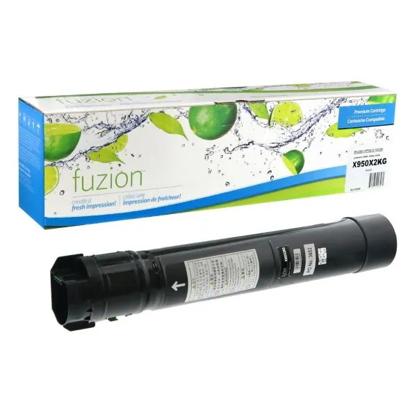 High quality compatible lexmark x950x2kg black toner in Canada