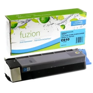 High quality compatible okidata c610 cyan toner in Canada