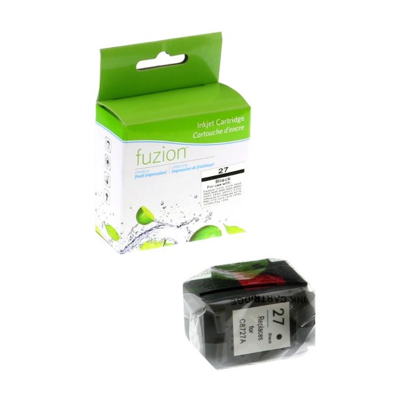 High quality remanufactured hp 27 black ink cartridge in Canada