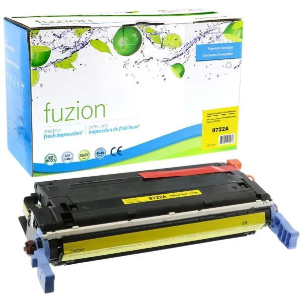 High quality remanufactured hp c9722a 641a yellow toner in Canada