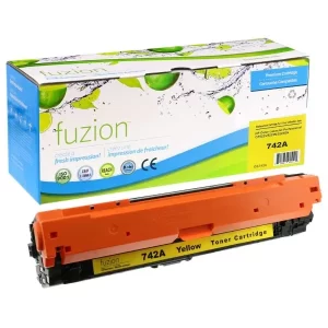 High quality remanufactured hp ce742a 307a yellow toner in Canada