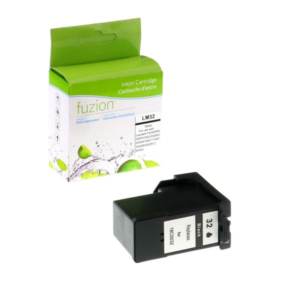 High quality remanufactured lexmark 32 black ink cartridge in Canada