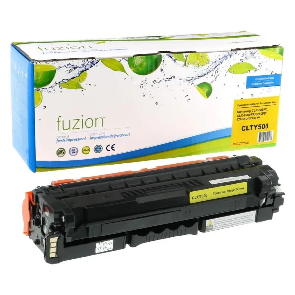 High quality compatible samsung clty506l yellow high yield toner in Canada