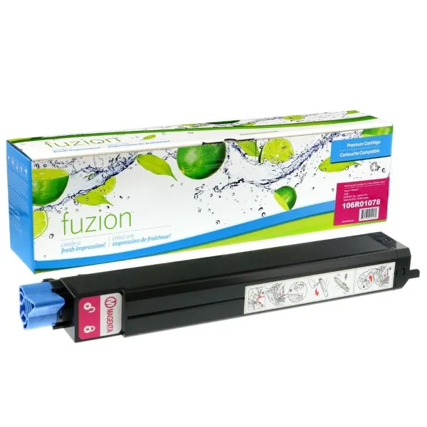 High quality compatible xerox 106r01078 magenta toner in Canada