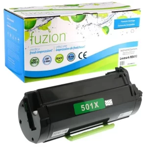High quality remanufactured lexmark 50f1x00 black extra high yield toner in Canada
