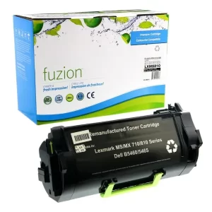 High quality remanufactured lexmark 52d1h00 black toner in Canada