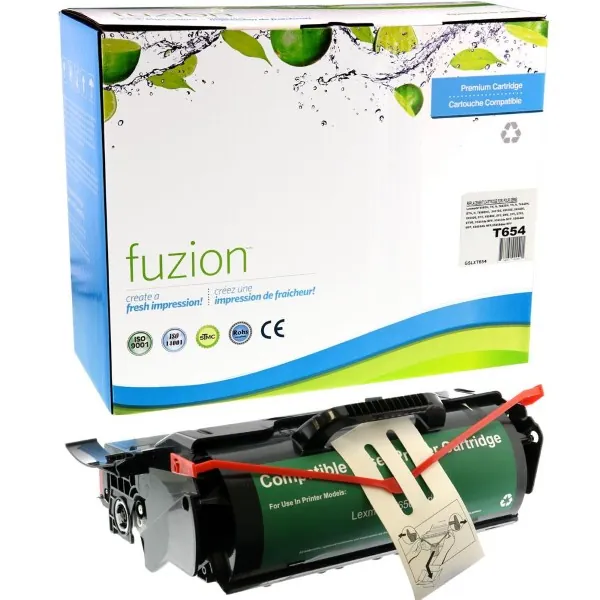 High quality remanufactured lexmark t654x80g black high yield toner in Canada