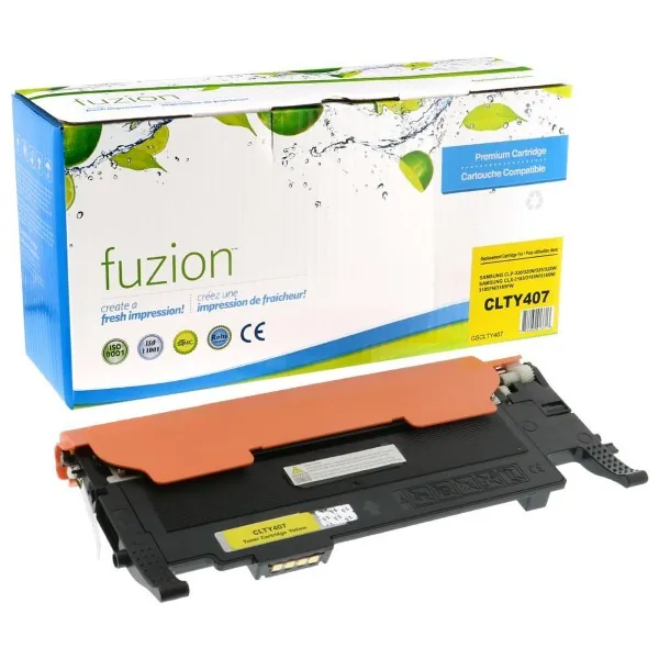 High quality remanufactured samsung clty407s yellow toner in Canada