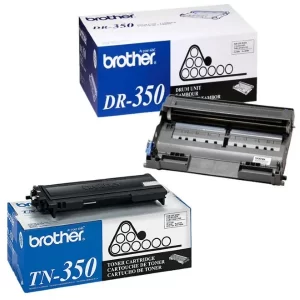 Original Brother TN350 / DR350 Black Toner & Drum Combo