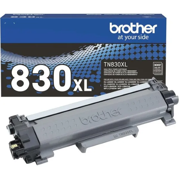 Original Brother TN830XL Black High Yield Toner