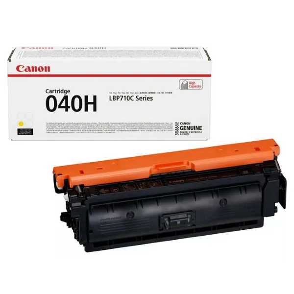 Original Canon 040H / 0455C001 Yellow High Yield Toner