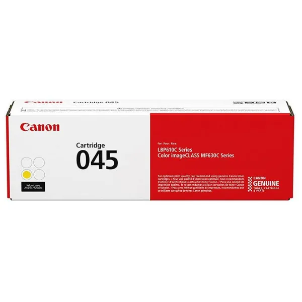 Original Canon 045 / 1239C001 Yellow Toner