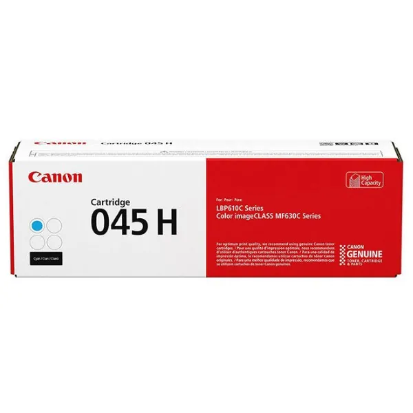 Original Canon 045H / 1245C001 Cyan High Yield Toner