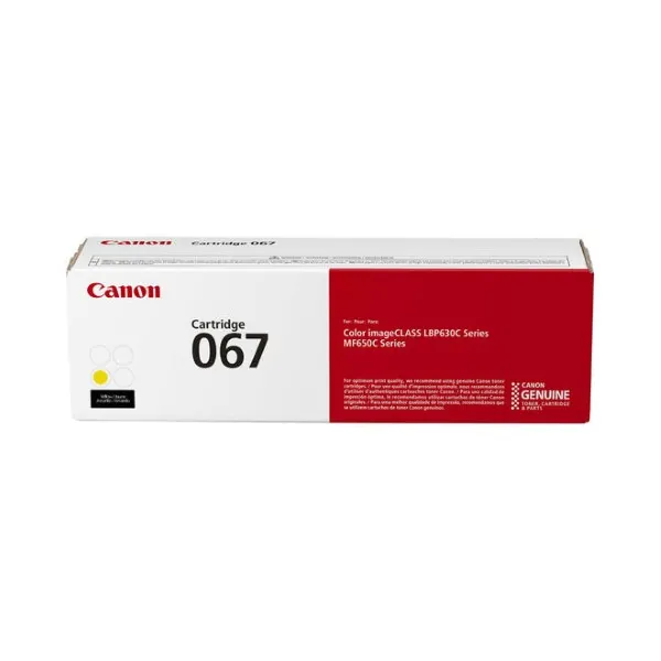 Original Canon 067 / 5099C001 Yellow Toner
