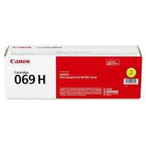 Original Canon 069H / 5095C001 Yellow High Yield Toner