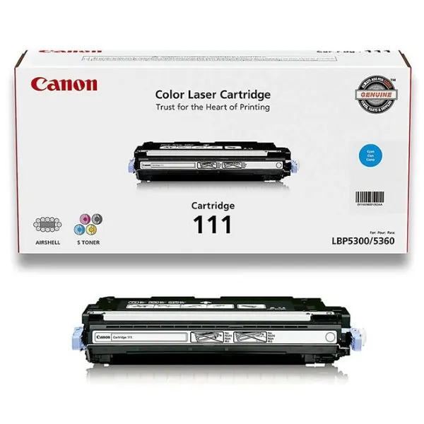 Original Canon 111C / 1659B008 / 1659B001AA Cyan Toner